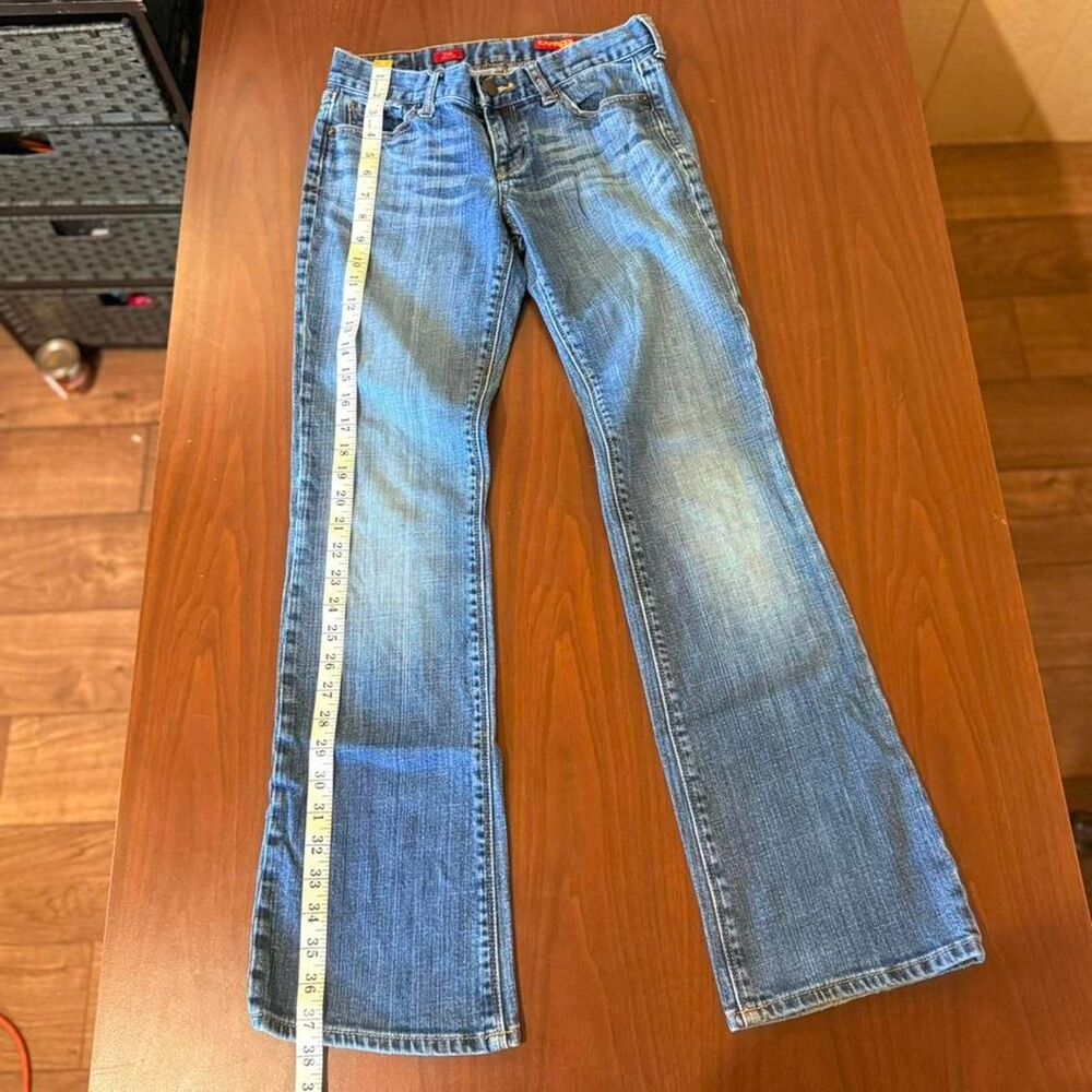 Express Women's Blue and Navy Jeans